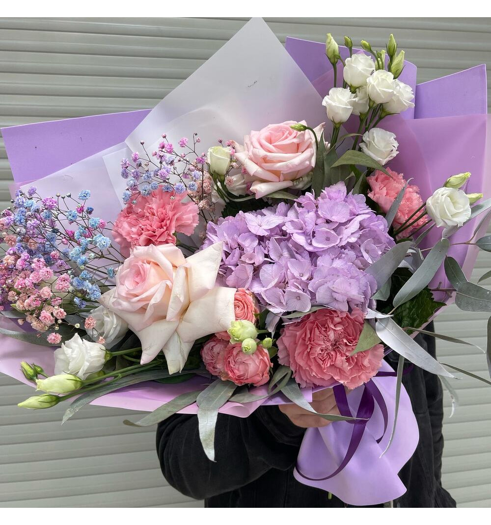 Авторский букет -Лавандовый сон