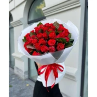 Bouquet of 21 red roses